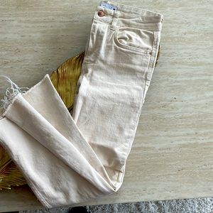 Cream Zara Jeans!